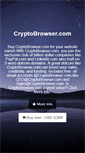 Mobile Screenshot of cryptobrowser.com